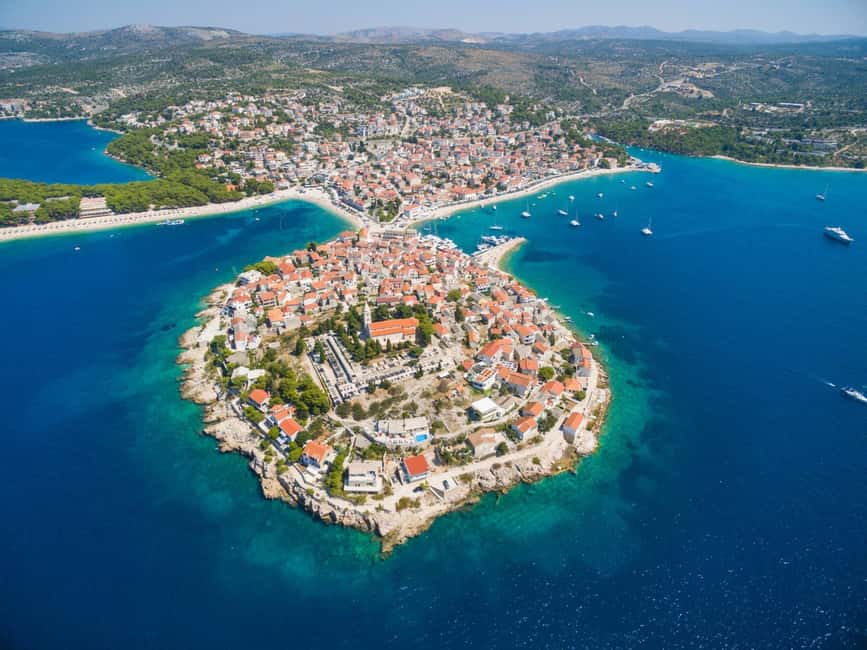 Split & Trogir: Krka Waterfalls & Swimming in Primošten - The road from Split and Trogir to Krka