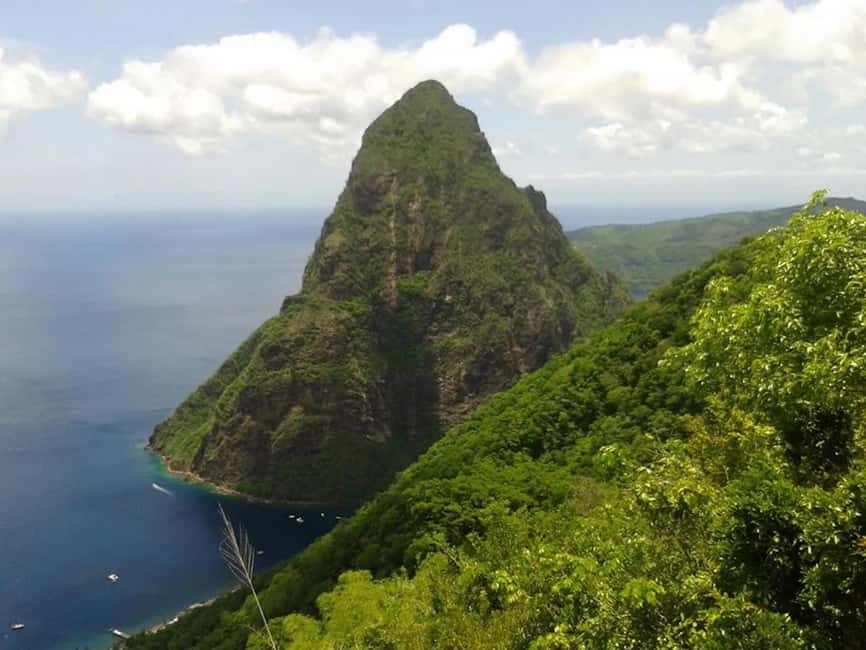 St. Lucia: Drive-in Volcano, Waterfall and Garden Day Trip - Toraille Waterfall is the tour’s best cooling break