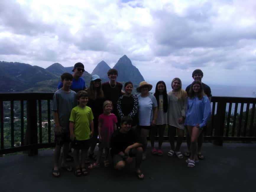 St. Lucia: Highlights Tour with mud baths and waterfalls - Diamond Falls Botanical Gardens adds color, at an extra cost