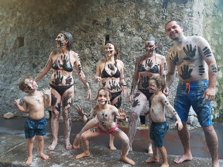 St Lucia: Mud Baths, Waterfall & Tet Paul Trail Tour - Lunch with a view of the Pitons
