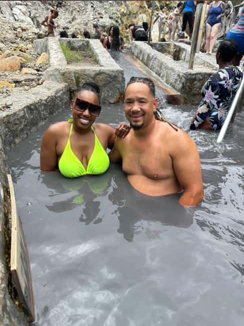 St Lucia Sulphur Springs Drive- in Volcano Tour & Waterfall - Roseau, the bakery, and a taste of ordinary island life