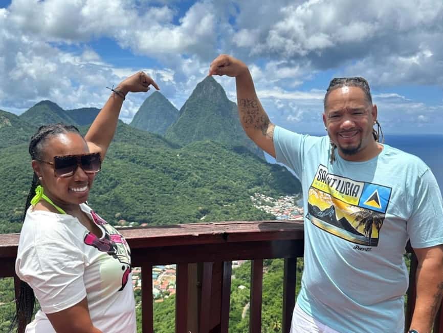 St Lucia Sulphur Springs Drive- in Volcano Tour & Waterfall - Botanical Gardens for plant lovers