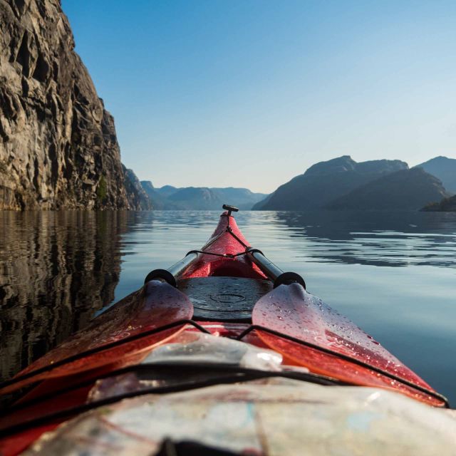 Stavanger: Lysefjord Kayak Safari (Waterfalls & Pulpit Rock) - Key things to know before you book