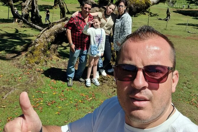 Surreal West Tour Waterfalls Natural Pools and Enchanted Forests - Ribeira da Janela adds a swing and a wide view