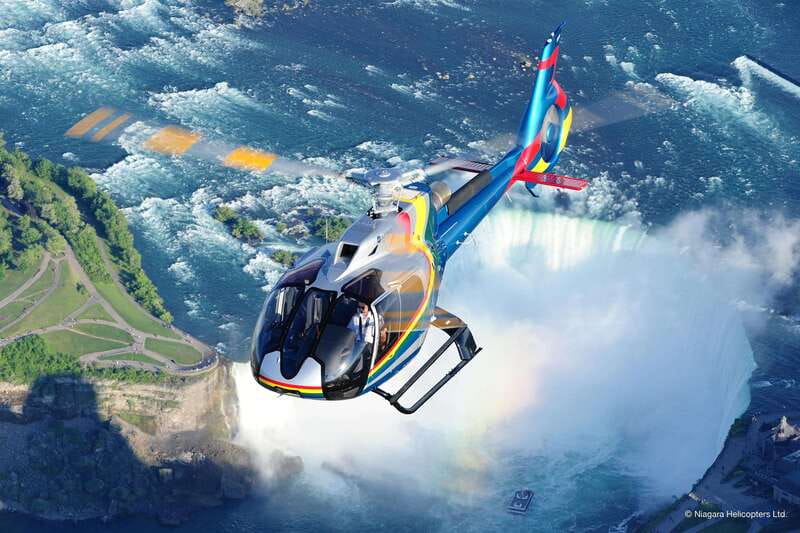 Toronto: Niagara Falls Tour with Boat, Behind Falls & Tower - Skylon Tower turns the falls into a map