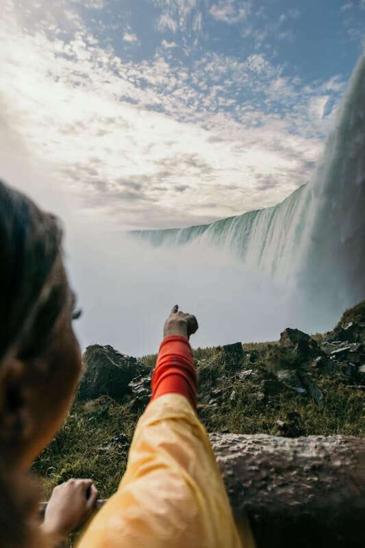 Toronto to Niagara Falls: Boat Ride & Behind the falls Tour - Journey Behind the Falls and the sound of Horseshoe Falls