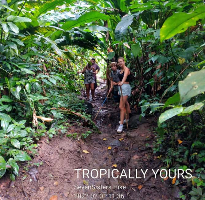 "Tropically Yours" Waterfall Nature Hike. - St. George’s details, from market to Carenage