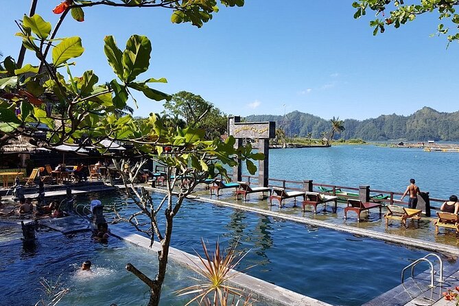 Trunyan Cemetery, Hot Spring, Penglipuran Village, and Waterfall Tour - Relaxing at Batur Natural Hot Spring