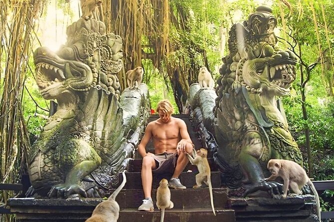 Ubud Day Tour: Sacred Monkey Forest, Tegenungan Waterfall, Rice Terrace - Tegalalang Rice Terrace: beautiful views, real walking