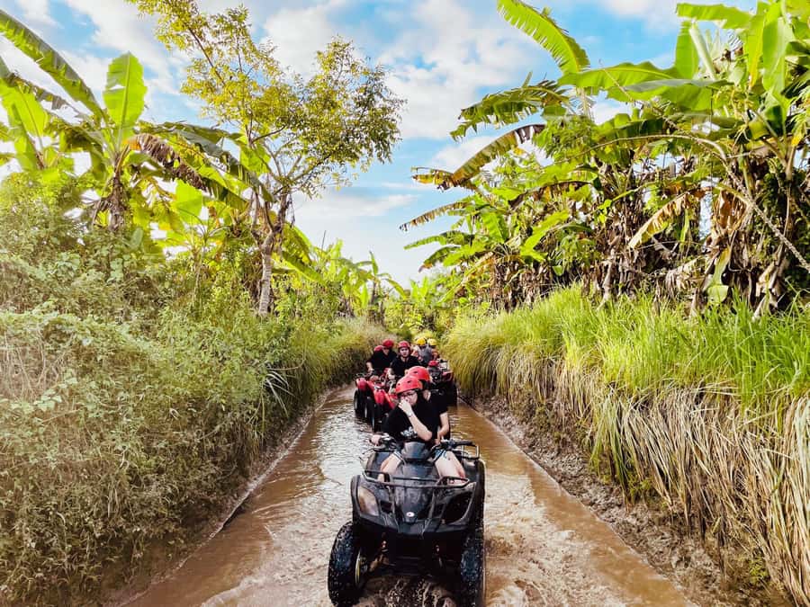 Ubud: Gorilla Face Quad Bike, Jungle Swing, Waterfall & Meal - A full Ubud day without the usual planning