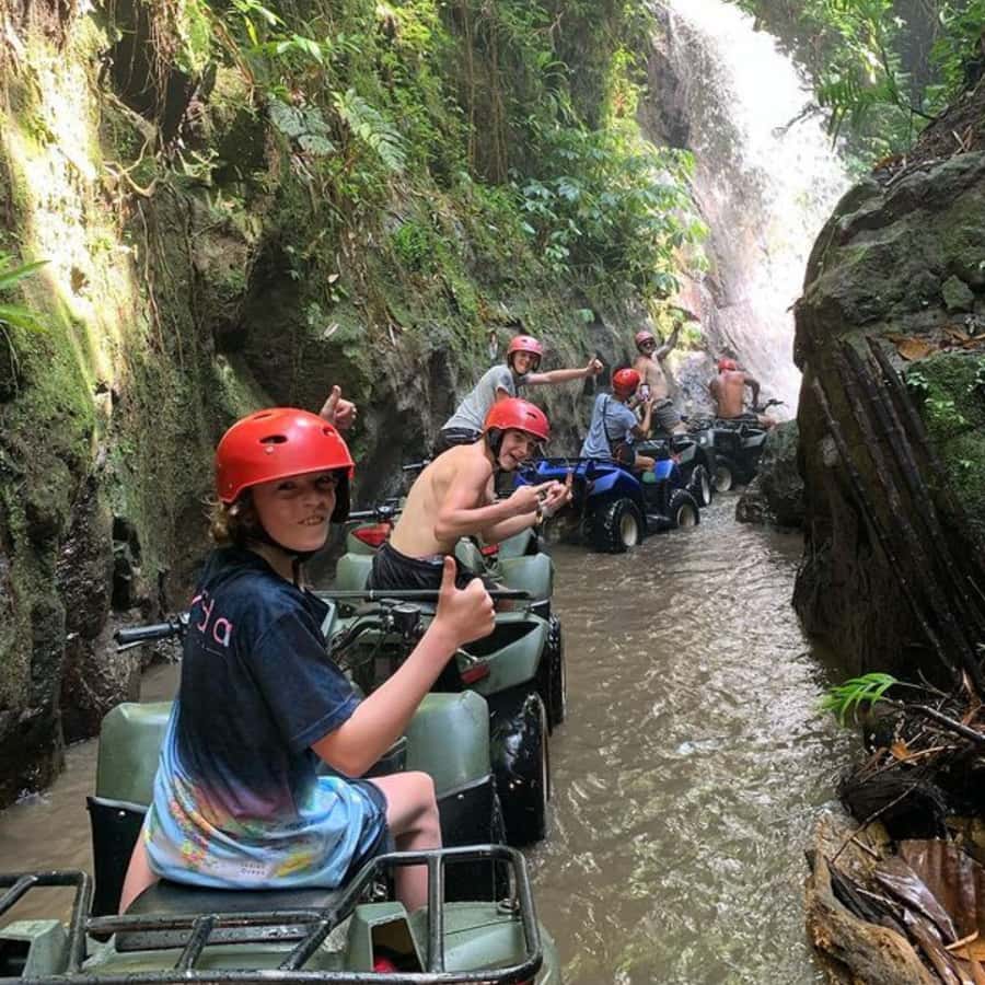 Ubud: Jungle, Waterfall, and Tunnel ATV Tour & Lunch Options - The first tracks: bumpy, muddy, and more demanding than expected