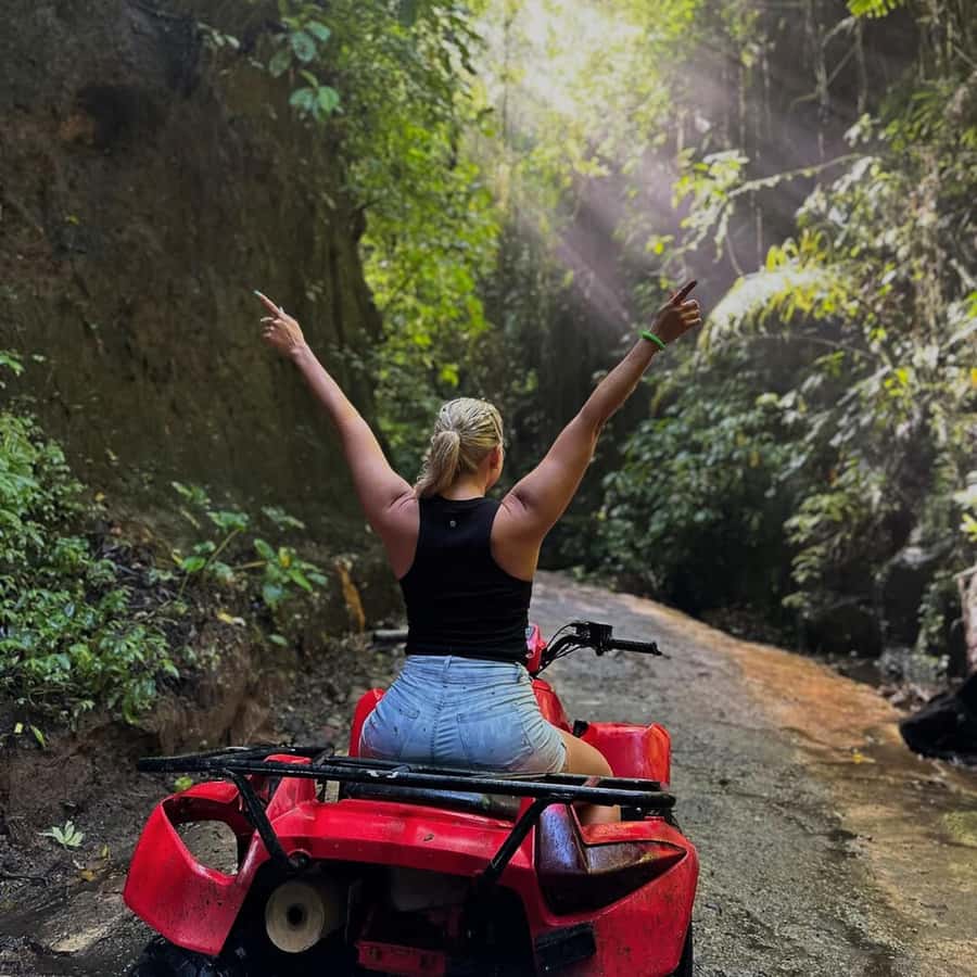 Ubud: Jungle, Waterfall, and Tunnel ATV Tour & Lunch Options - Tandem or solo quad: choose carefully