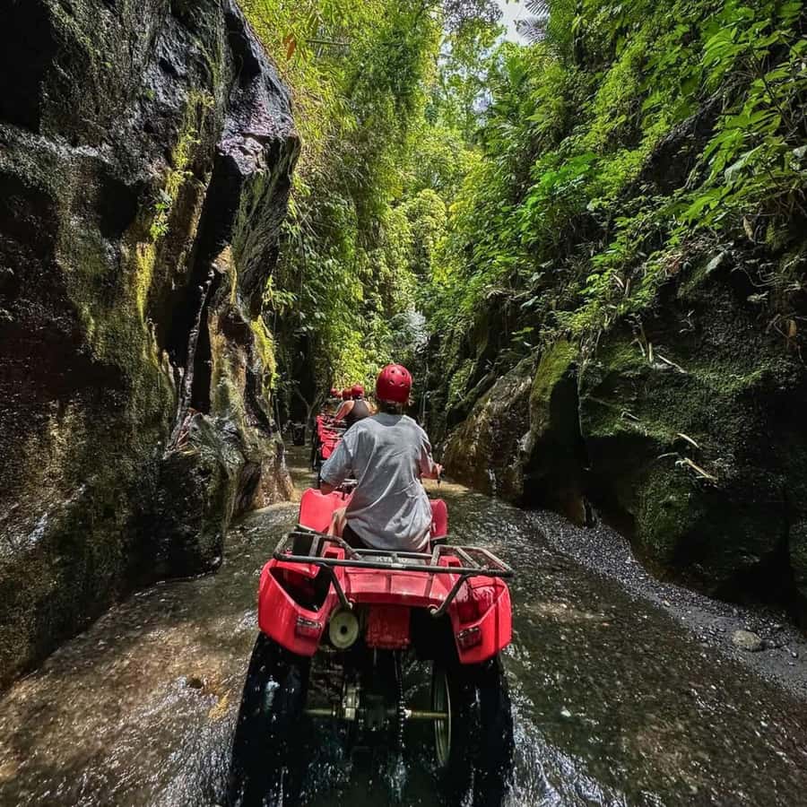 Ubud: Jungle, Waterfall, and Tunnel ATV Tour & Lunch Options - What to wear and pack for the mud