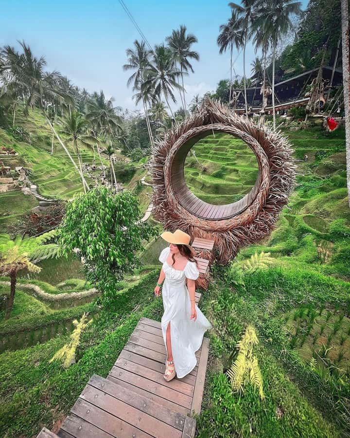 Ubud: Private Scenic Waterfalls and Rice Terraces Tour - Tegenungan Waterfall for swimming and big views