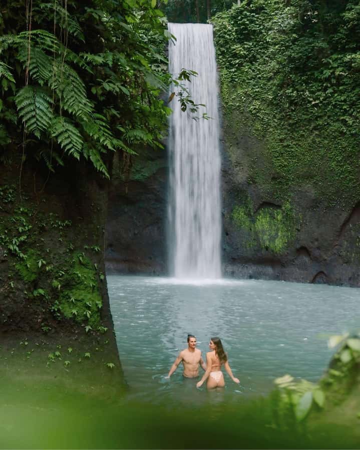 Ubud: Private Scenic Waterfalls and Rice Terraces Tour - Tibumana Waterfall: a calm first stop
