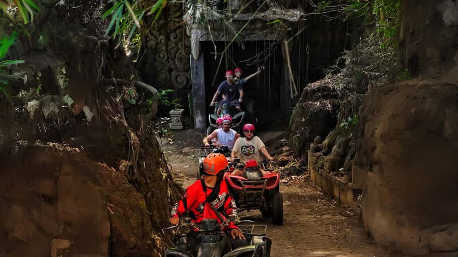 Ubud: Quad ATV Waterfalls & Barong Caves - What the Jambe Asri ATV route is really like