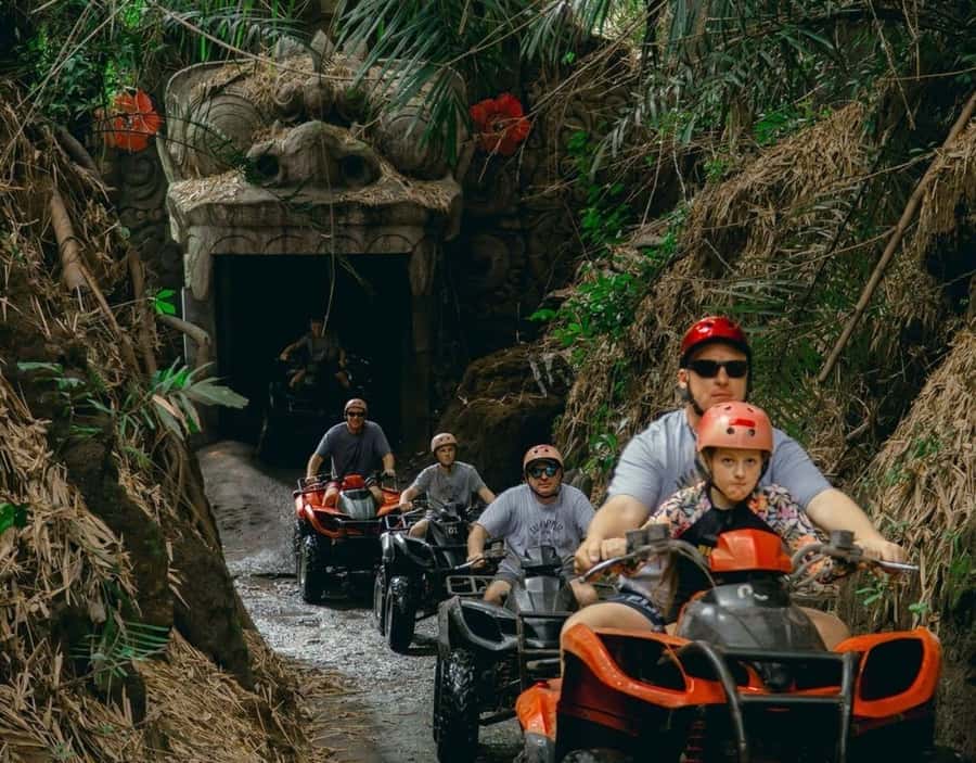 Ubud: Quad ATV Waterfalls & Barong Caves - Lunch, showers, and the practical finish