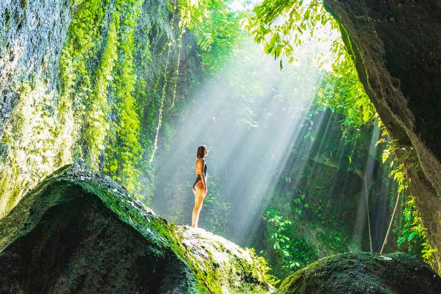 Ubud: Spectacular Waterfalls Tour - Kantolampo: the waterfall built for photos