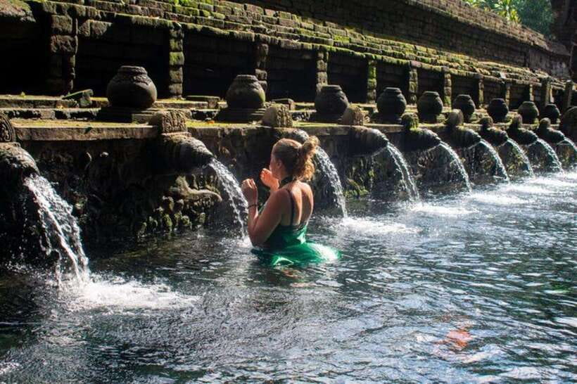Ubud: Water Temple, Rice Terrace, and Waterfalls Tour - Tirta Empul: take the temple visit seriously