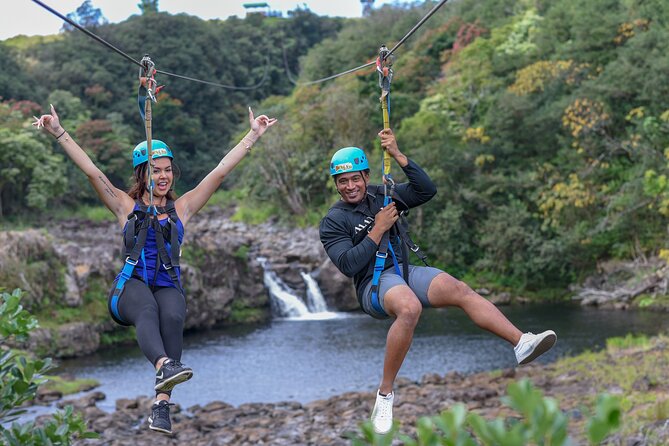 Umauma Falls 4-Line Zipline Experience - Key points to know before you go