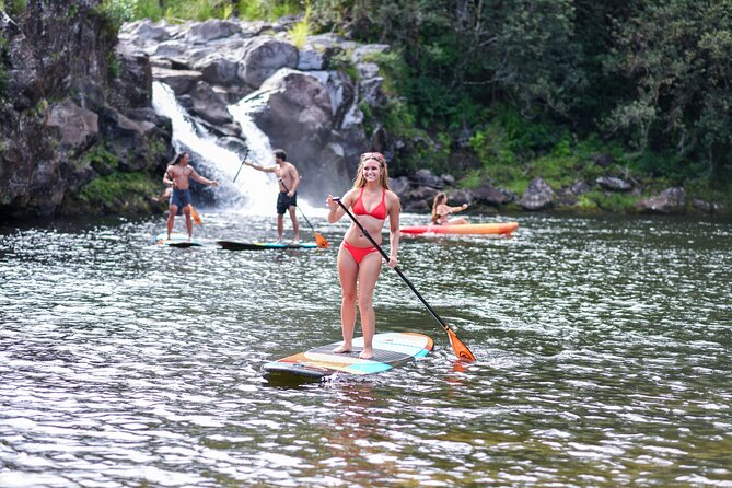Umauma Falls Deluxe ATV Waterfall and Swim Experience - Umauma Falls and the private freshwater swim