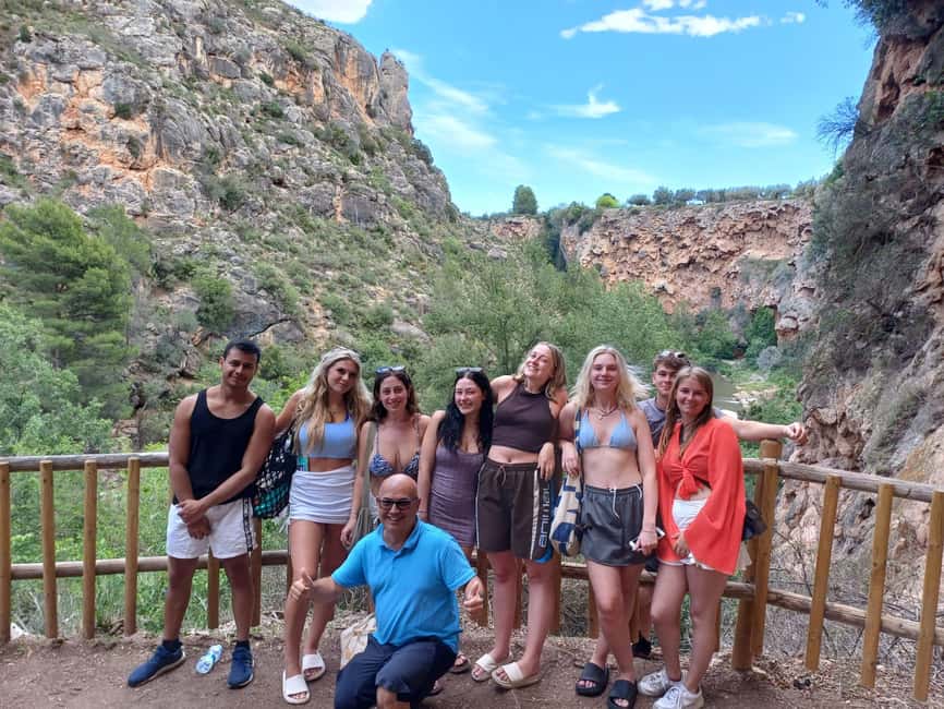 Valencia: Montanejos Thermal Spring & Girlfriend Waterfall - Guides make the day work