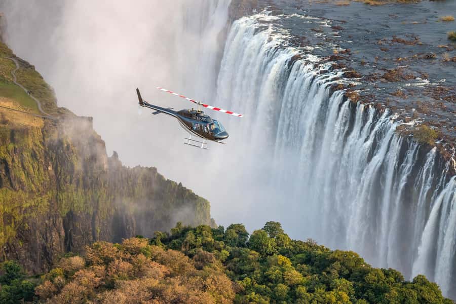 Victoria Falls Helicopter Flights - Batoka Gorge, river views, and possible wildlife