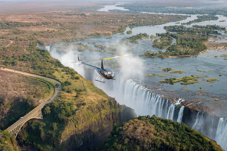 Victoria Falls Helicopter Flights - Price, value, and the extra aviation fee