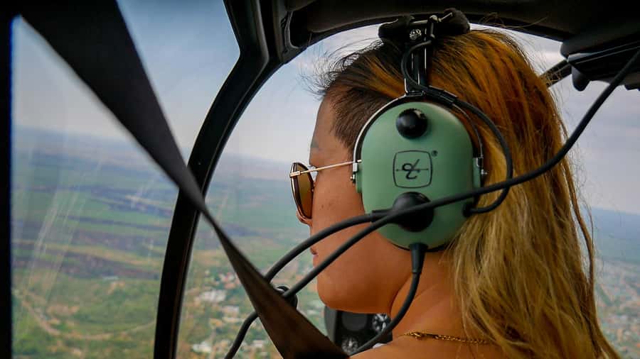 Victoria Falls: Helicopter Tour with Hotel Pickup - The longer flight over Zambezi National Park