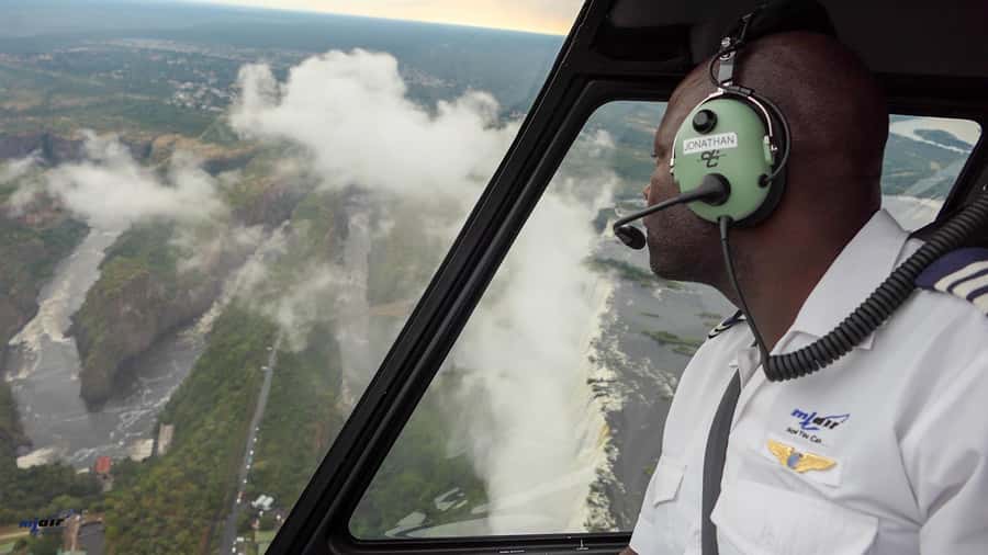 Victoria Falls: Helicopter Tour with Hotel Pickup - Who should book this helicopter flight?