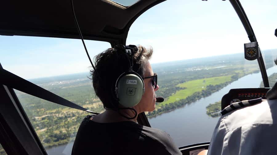 Victoria Falls: Helicopter Tour with Hotel Pickup - Pickup from your Victoria Falls hotel