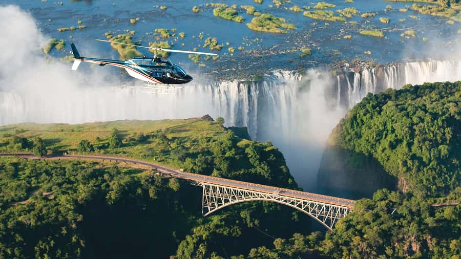 Victoria Falls: Scenic Helicopter Flight Over Victoria Falls - Hotel pickup and the short route to the helicopter
