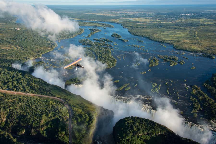 Victoria Falls: Scenic Microlight Flight - What the flight itself feels like