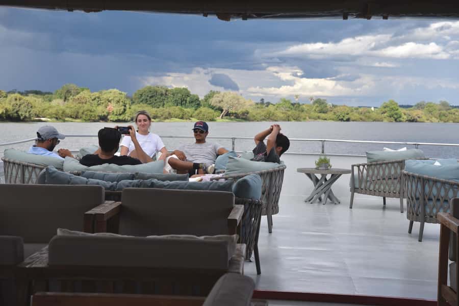 Victoria Falls: Sunset Cruise and Dinner at The Eatery - From the river to The Eatery