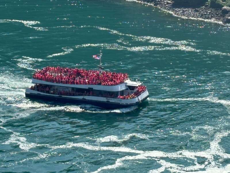Walking Tour of Niagara Falls Canada and Hornblower Boat - Key points at a glance