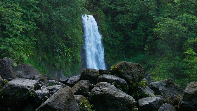Waterfall And Champagne Reef Adventure - Leaving Roseau for Dominica’s volcanic interior