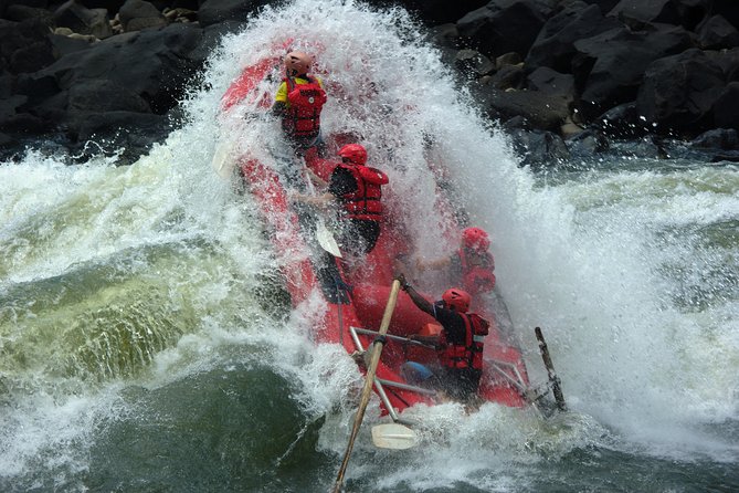 White Water Rafting & Swimming under the Falls - Lunch, Drinks, and the End of the Day