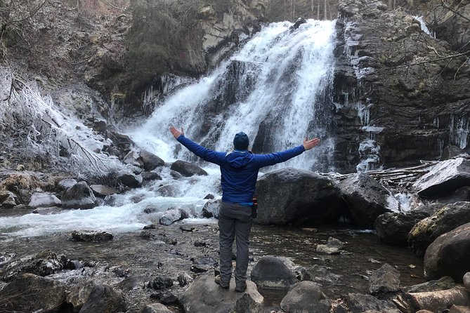 Winter Waterfall Walk - Following the South Fork Eagle River
