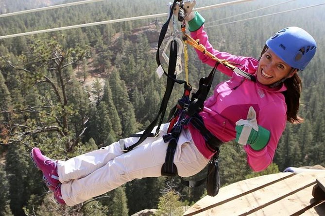 Woods Course Zipline Tour in Seven Falls - Starting at Broadmoor Soaring Adventure