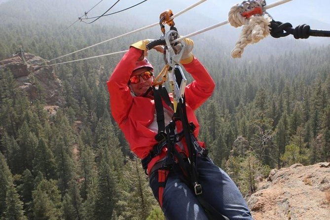 Woods Course Zipline Tour in Seven Falls - Who should book this canyon adventure?