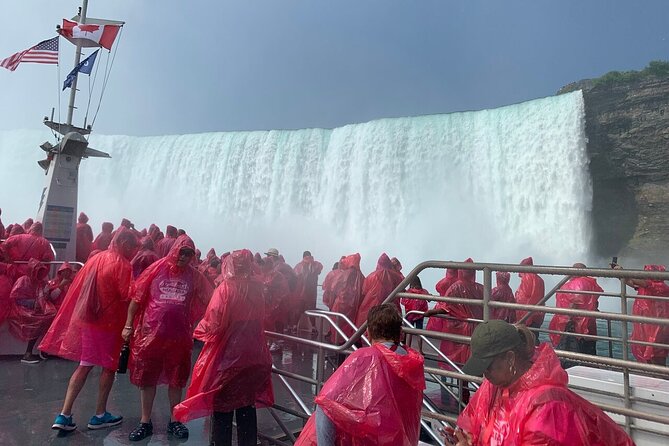 World Famous Boat Cruise with Historical Walking Tour and more - Niagara City Cruises and the rush of Horseshoe Falls