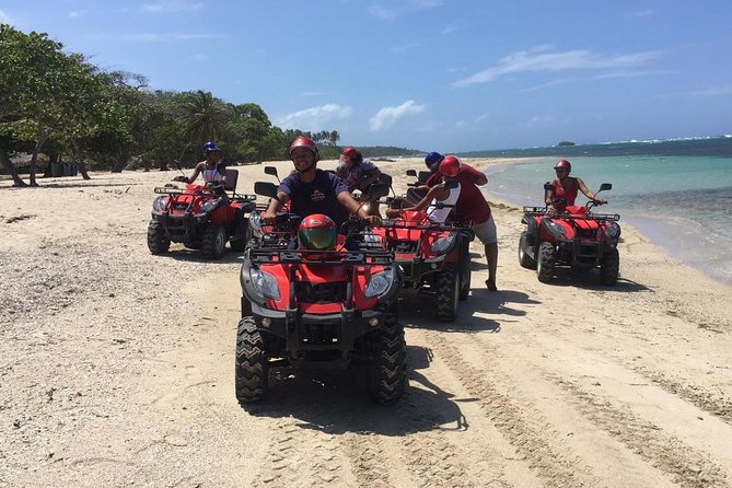XDream Adventure: Damajagua Waterfalls, ATV, Zip Lines, Horseback Riding & Pool - ATV Riding Beyond a Short Practice Track