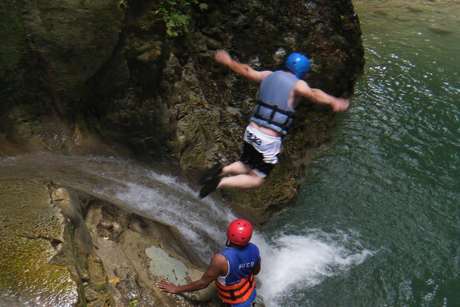 XDream Adventure: Damajagua Waterfalls, ATV, Zip Lines, Horseback Riding & Pool - The Pool Zip and Splash Finish