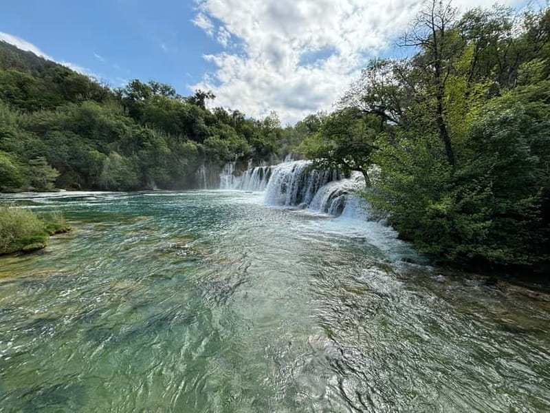 Zadar: Krka Waterfalls Tour, Boat Cruise & Swimming - Skradin: swim, eat, or slow down