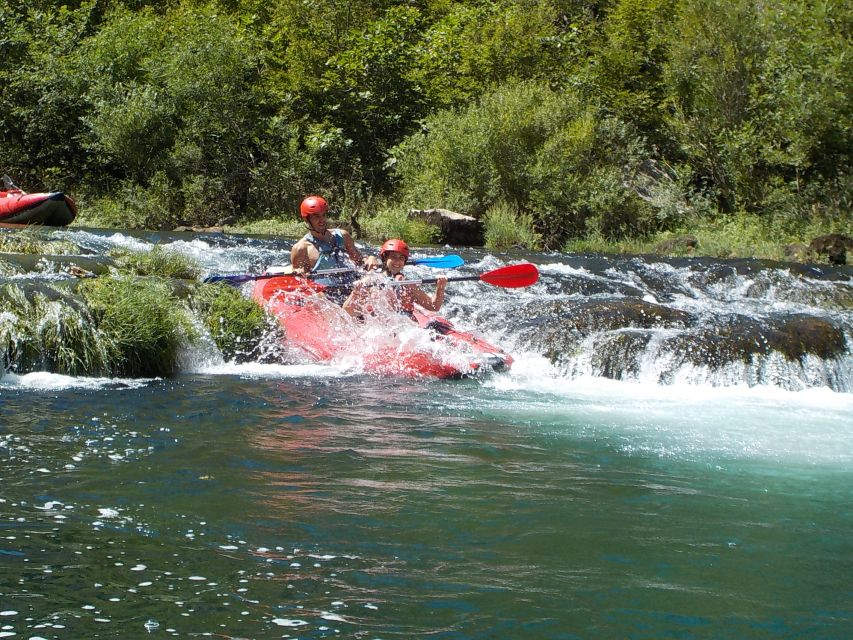Zadar: River Zrmanja Guided Kayak Safari & Waterfalls - Small rapids, a larger waterfall, and the rhythm of the river