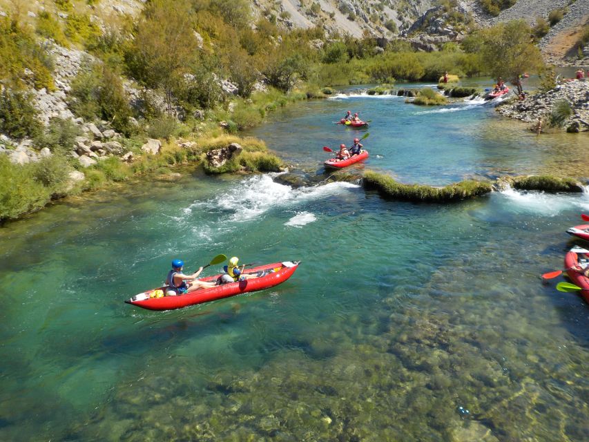 Zadar: River Zrmanja Guided Kayak Safari & Waterfalls - The first 90 minutes toward Krupa and Visoki buk