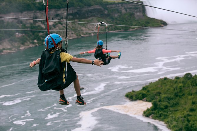 Zipline To The Falls in Niagara Falls, Canada - What the MistRider ride is really like