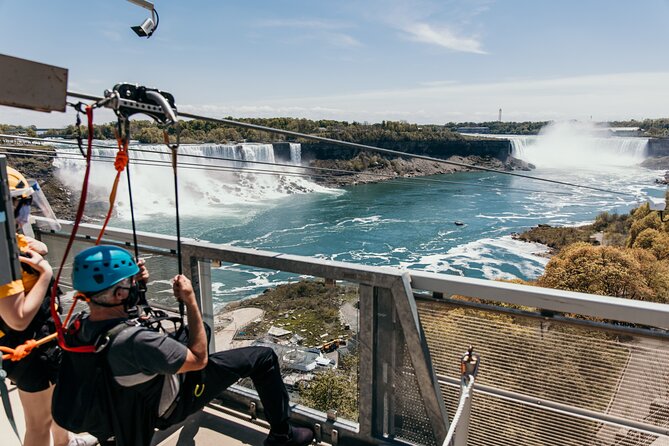 Zipline To The Falls in Niagara Falls, Canada - The return shuttle saves your legs
